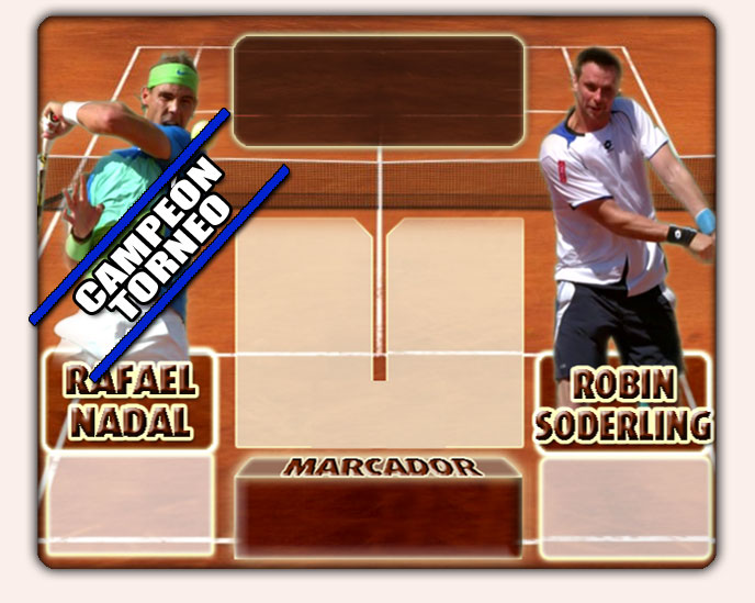 Nadal vs Soderling en Roland Garros 2010